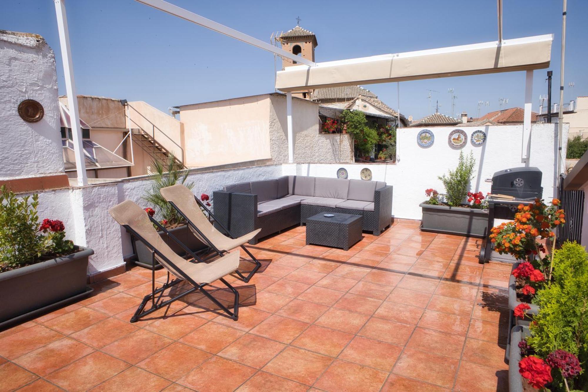 Sunny House Terraza Privada Y Parking Villa Granada Exterior foto